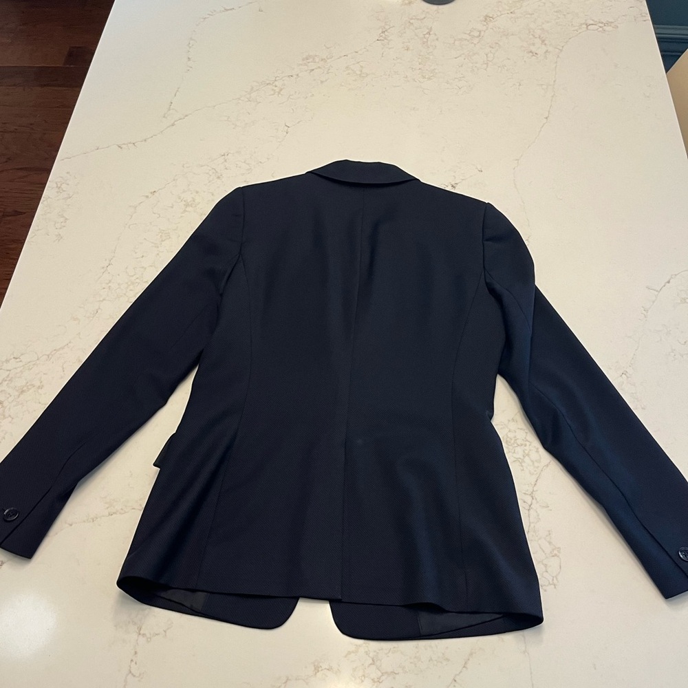 Reiss Fenton Suit (Blazer & Pants) in Navy Blue - Picture 10 of 16